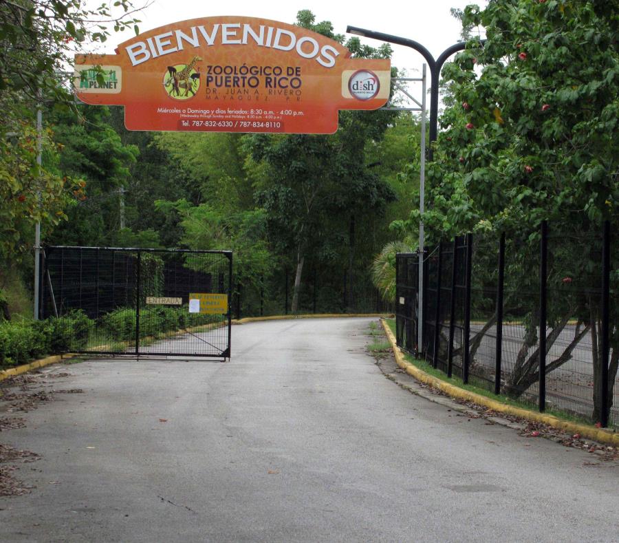 Entrada del Zoologico de Mayaguez