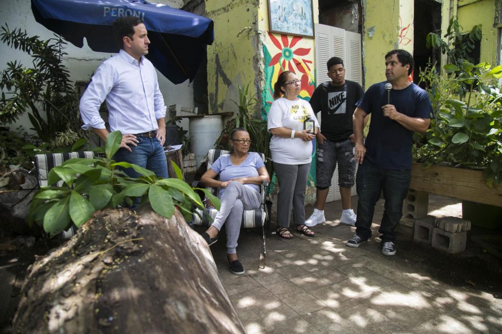 comunidad Puerta de Tierra en San Juan