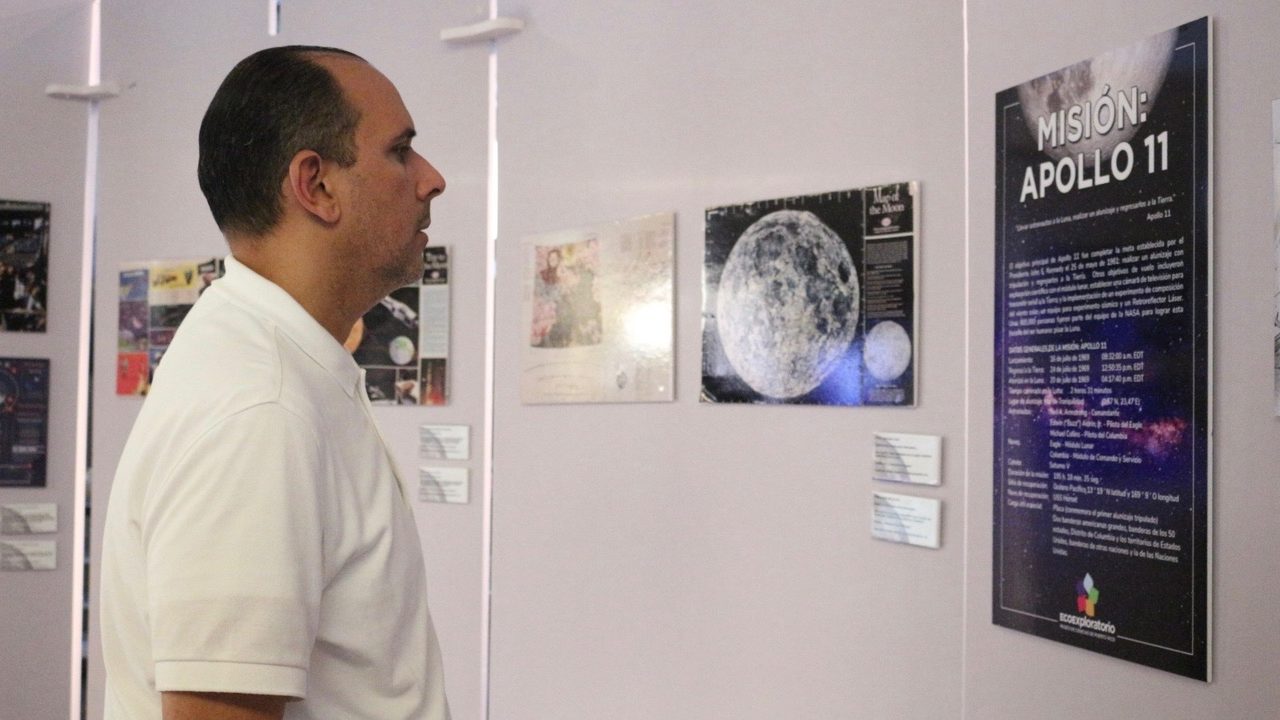 exhibicion Apollo 11 EcoExploratorio Puerto Rico