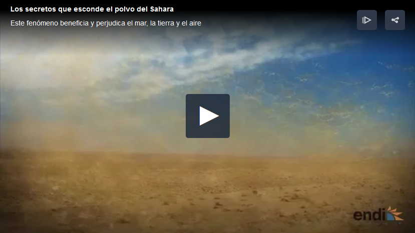 polvo del Sahara