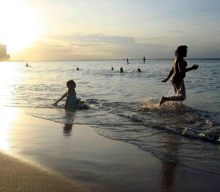playas alta temperaturas