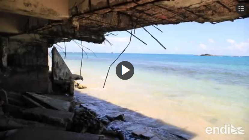 Vega Baja estructuras abandonadas erosion