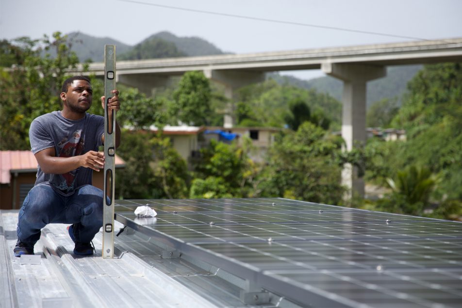 instalacion de placas solares en Puerto Rico