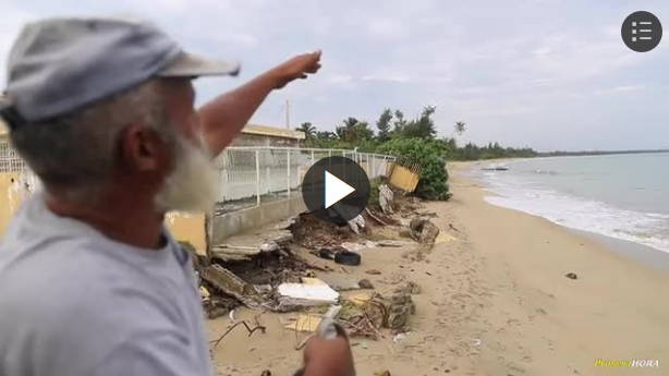 El Mar Se Mete Hasta Adentro En Loiza