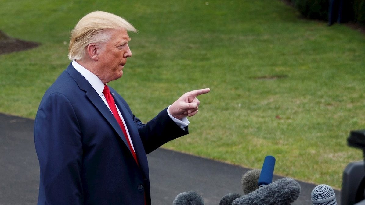 El Presidente Donald Trump