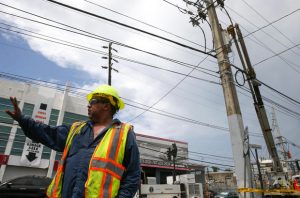 Victor Vazquez employee of the Puerto Rico Electric Power Authority