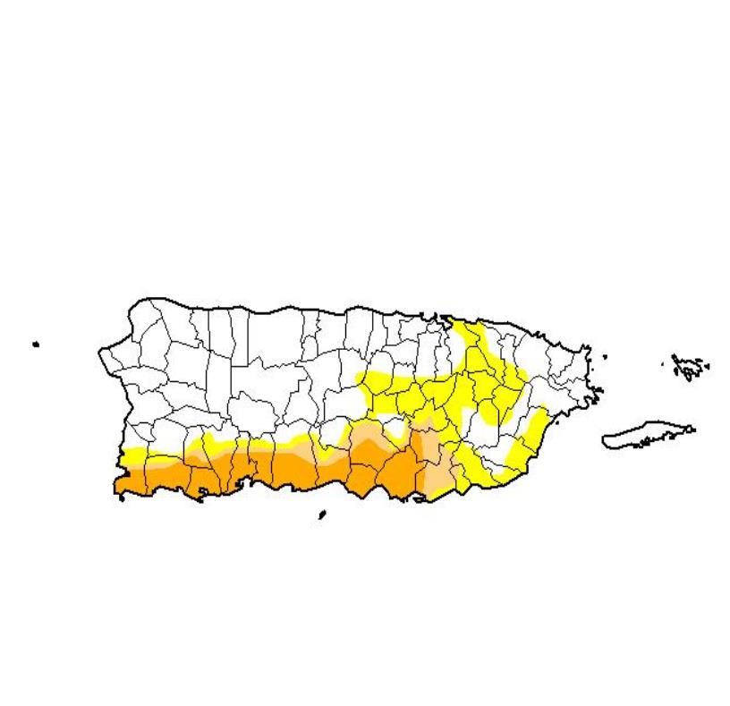 sequia en Puerto Rico