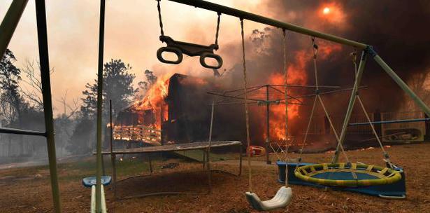 Ola De Incendios Y Calor Australia