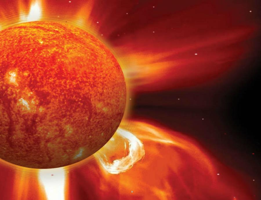 Tormenta Solar Explosion Magnetica