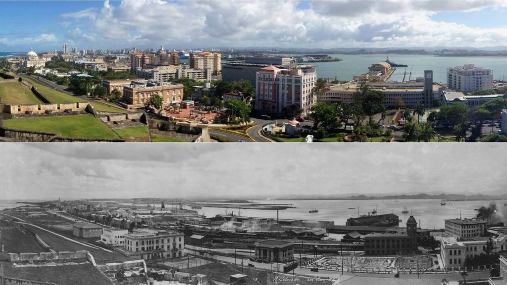 Vista Panoramica De La Isleta De San Juan Puerto Rico