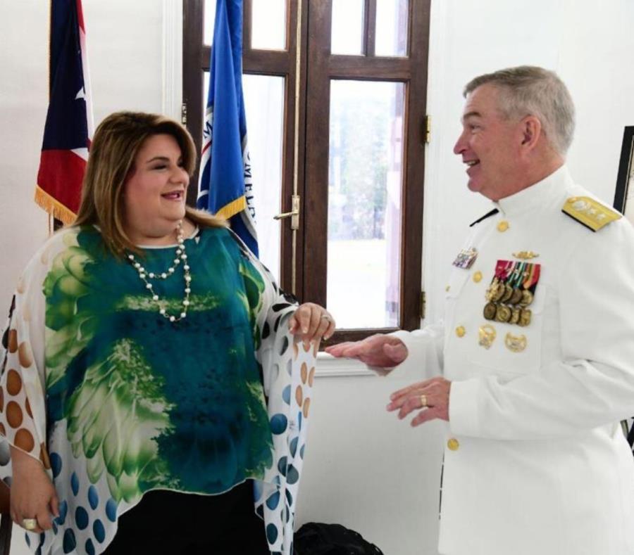 Comisionada Residente Jenniffer Gonzalez Almirante Peter Brown