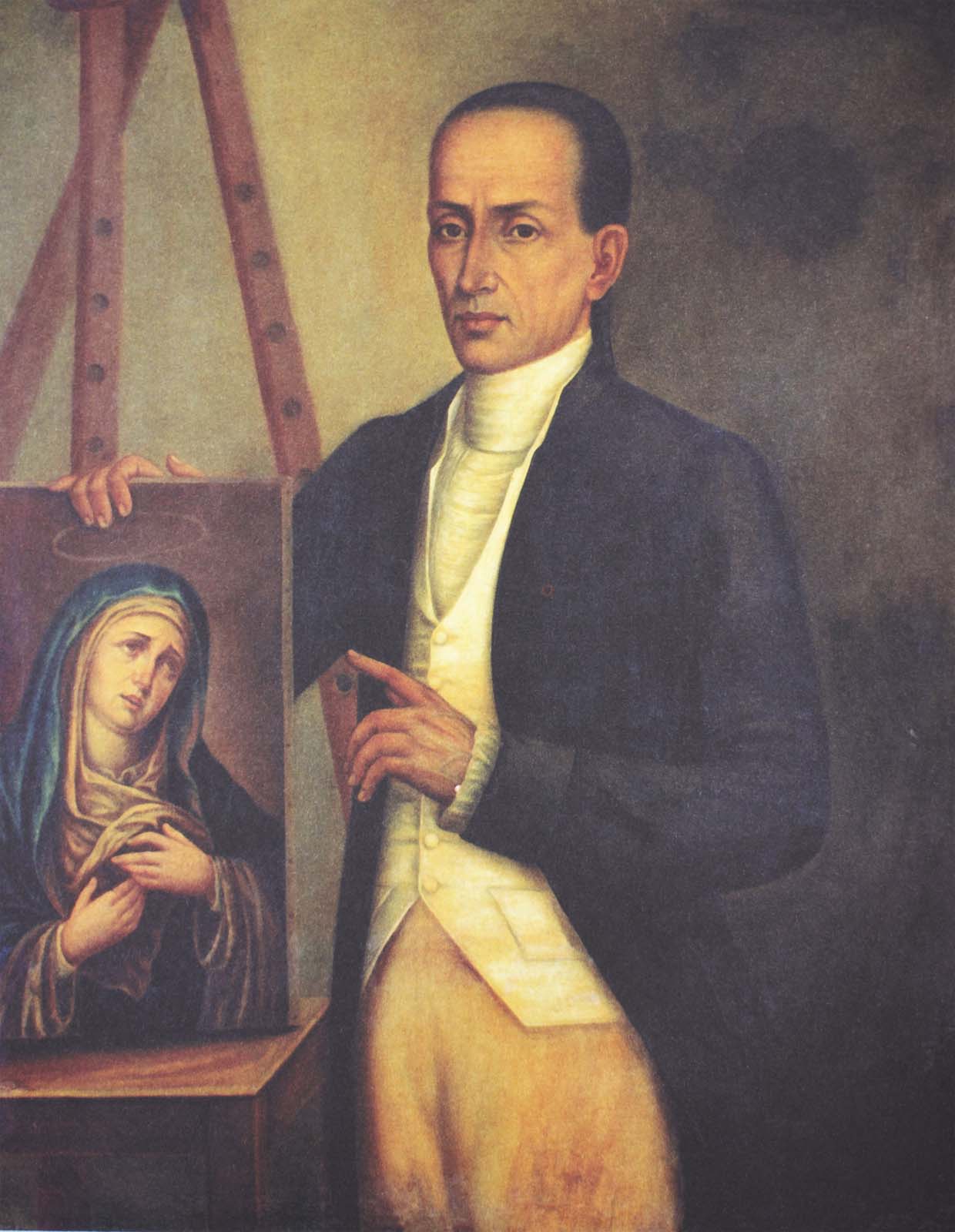 Ramón Atiles, Copia del autoretrato de José Campeche. En Teodoro Vidal, José Campeche, Retratista de una época.