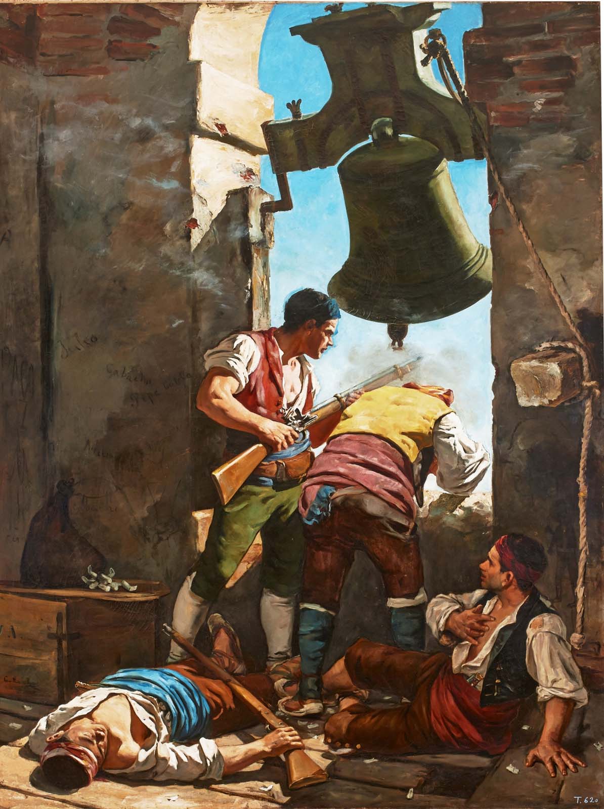 Heroica Defensa Torre San Agustin Zaragoza Guerra Indepen