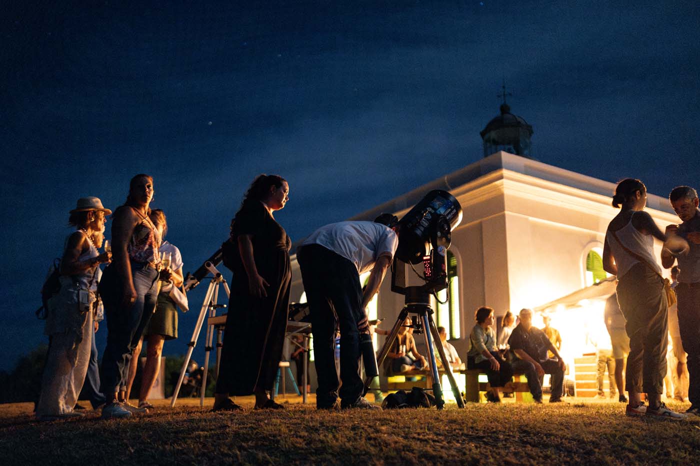 Observación de estrellas